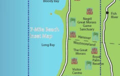 7 Mile Beach Jamaica Resort Map - Map Of Negril Jamaica 7 Mile in Map of Seven Mile Beach Negril
