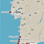 7 Most Beautiful Beaches In Portugal With Best Beaches In Portugal Map