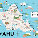 8 Oahu Maps With Points Of Interest For Best Beaches In Oahu Map