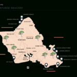 8 Oahu Maps With Points Of Interest Regarding Oahu North Shore Beaches Map