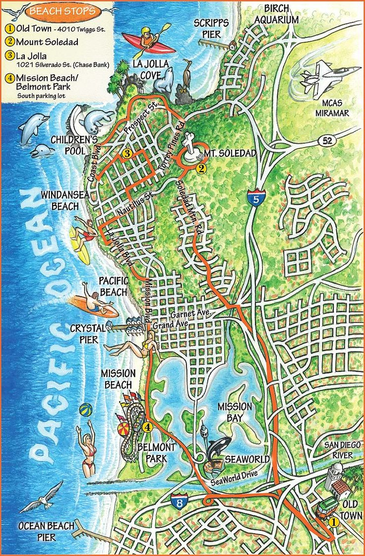 836353Edd999F88F8Bc794Cdb7C95A pertaining to Map of Mission Beach Ca