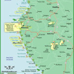 A Costa Rica Pacific Side Beach Guide  Travel Site Title With Beaches In Costa Rica Map