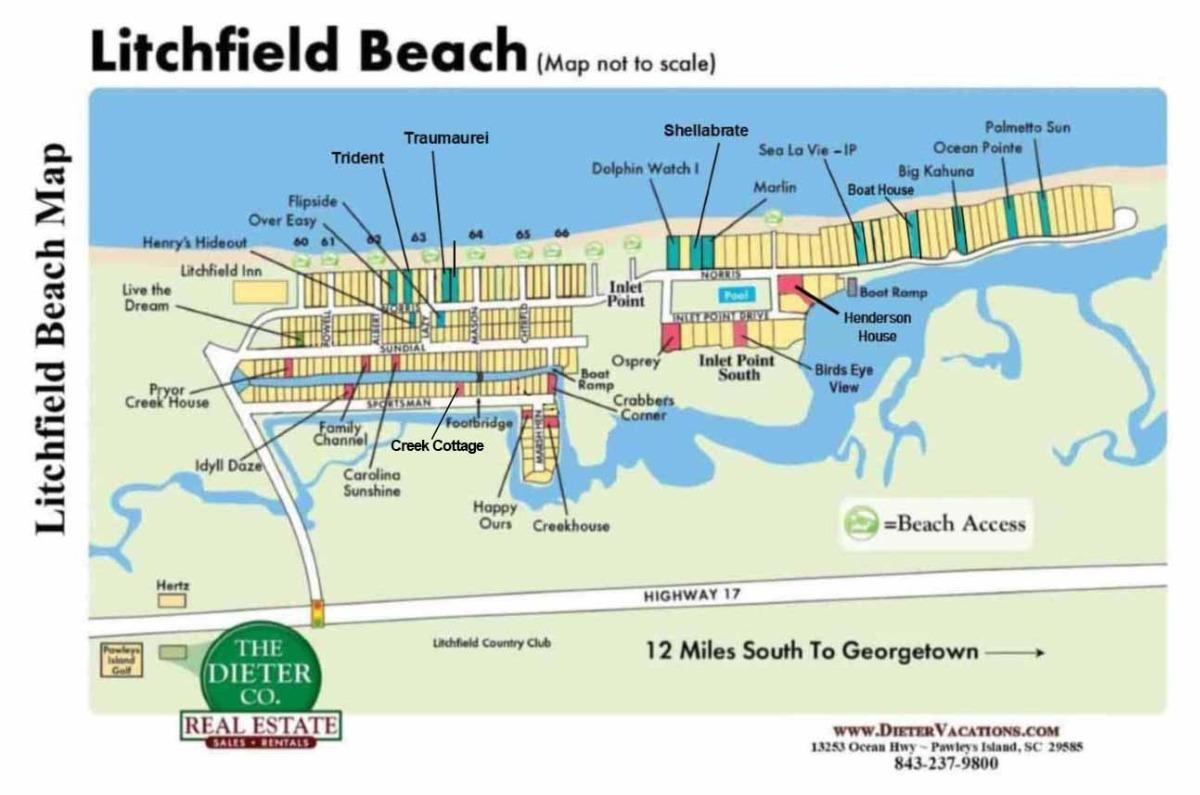 About Litchfield Beach | The Dieter Company pertaining to Litchfield Beach and Golf Resort Map