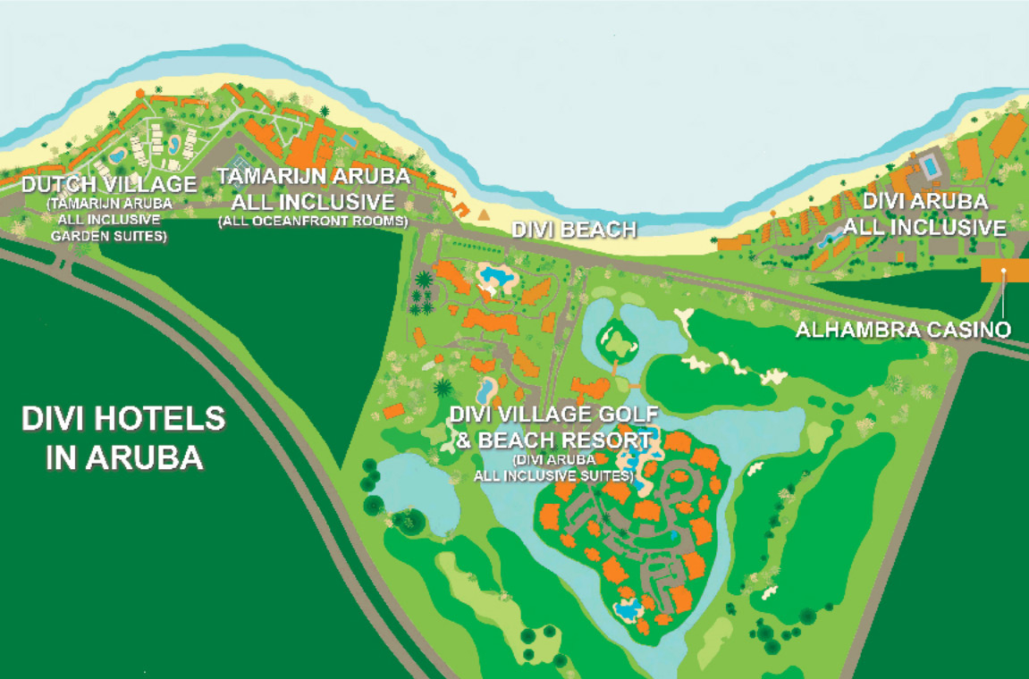 Alhambra Casino Map - Alhambra Casino intended for Divi Village Golf And Beach Resort Map