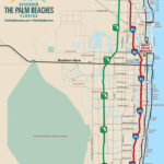 Anfahrt Zu Den Palm Beaches: Wegbeschreibung, Karte Regarding Mapa De West Palm Beach