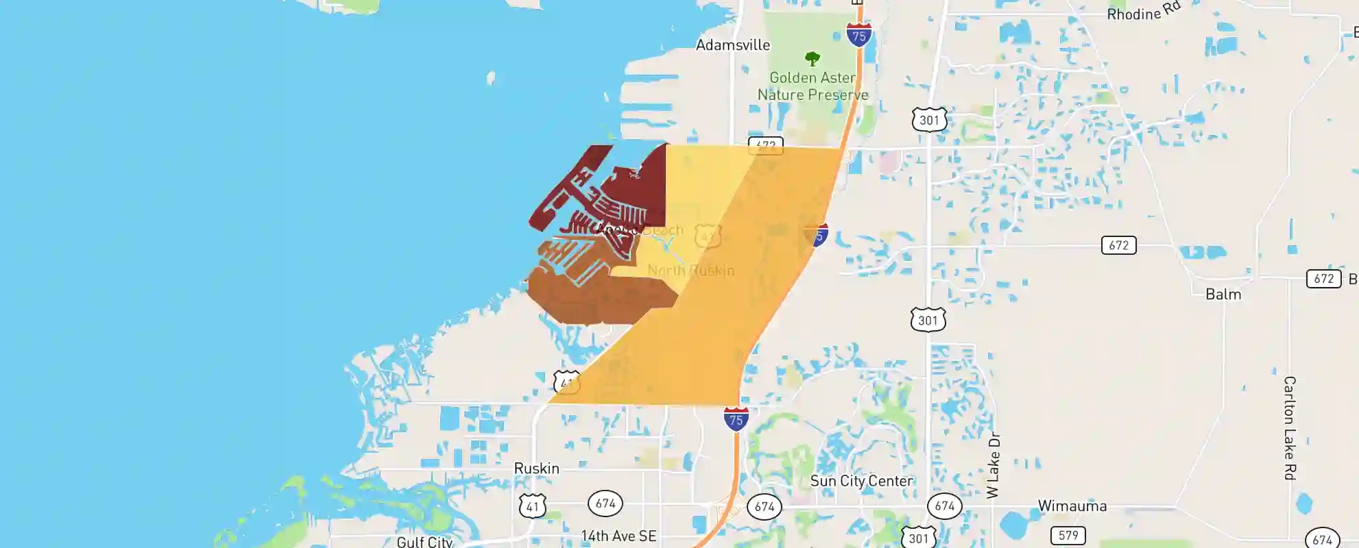 Apollo Beach, Fl - 33572 - Real Estate Market Data - Neighborhoodscout throughout Apollo Beach Fl on Map