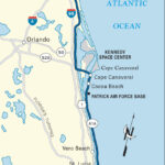 Atlantic Coast Route Through Daytona Beach, Florida | Road Trip Usa With Map Of Northern Florida Beaches