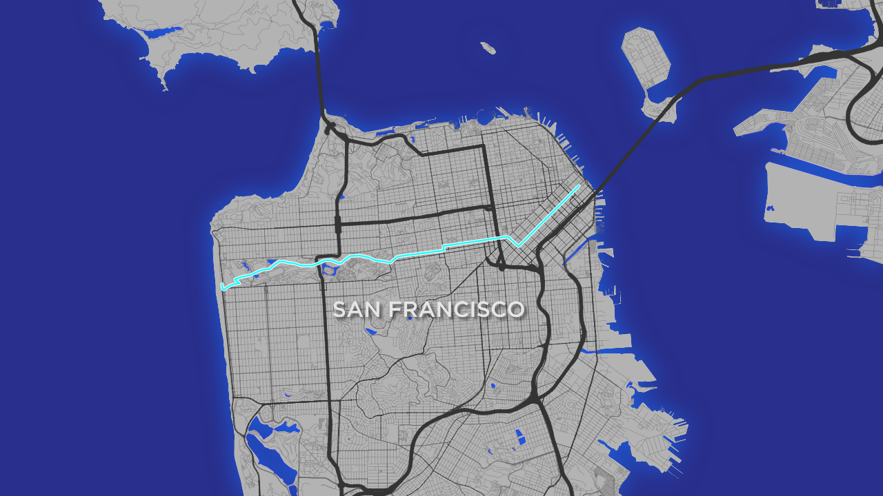 Bay To Breakers 2025: San Francisco Road Closures, Race Route And for Beach To Bay 2025 Route Map