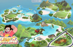 Beach City – @Milliecatsims On Tumblr in Map of Beach City Steven Universe
