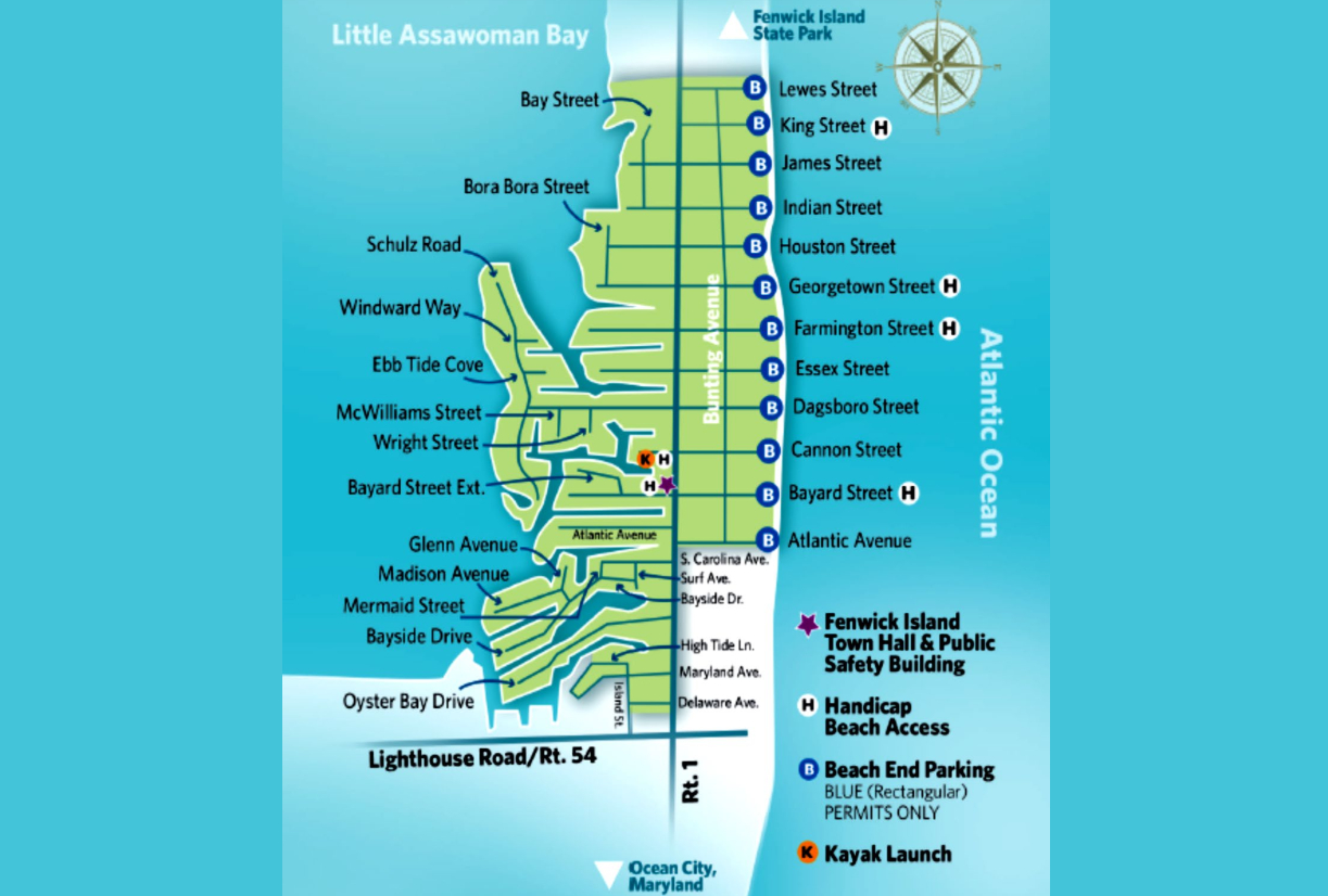 Beach Parking Guide 2024: New Prices And Rules For Summer Season for Map Of Rehoboth Beach Hotels