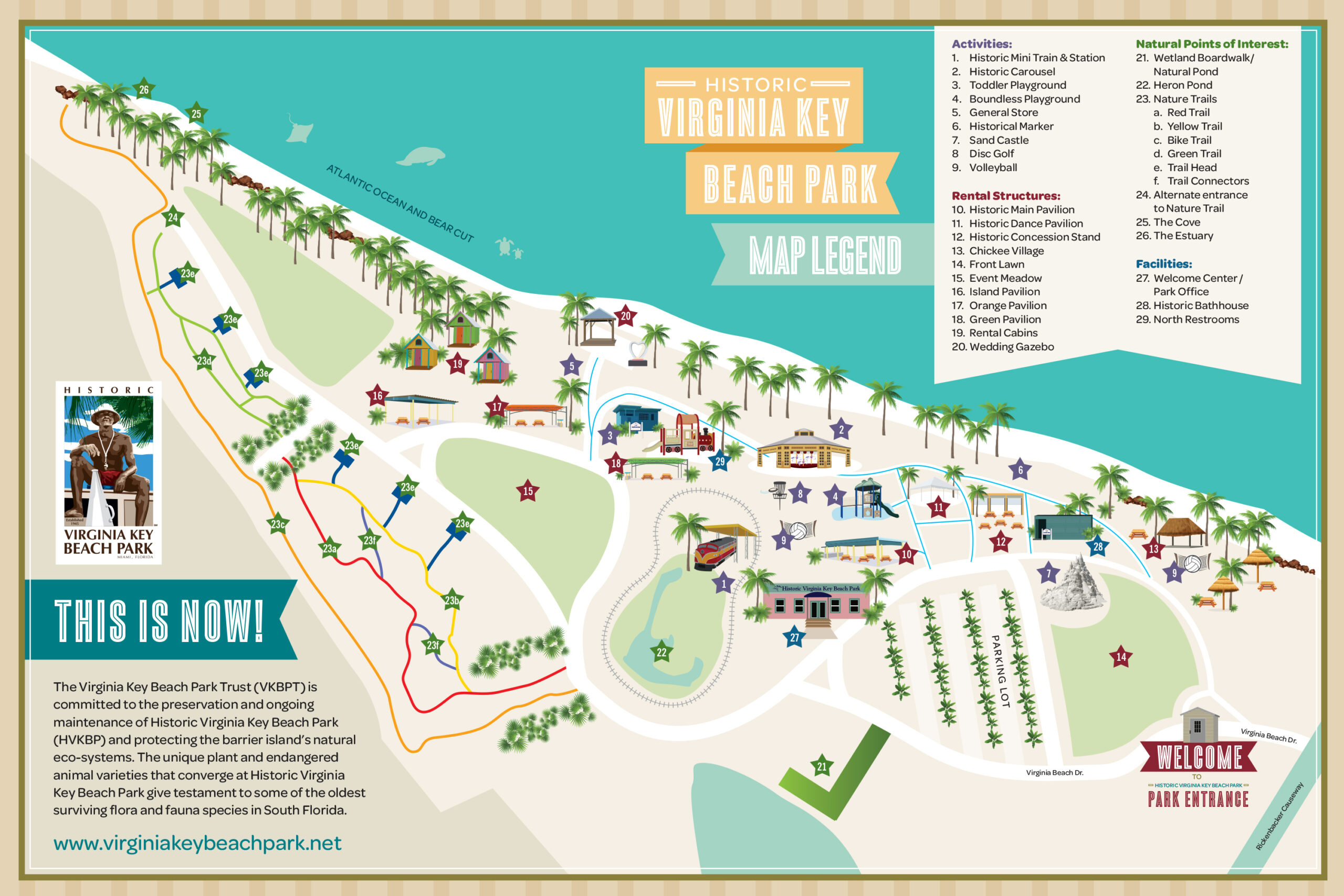 Beach Wedding In Miami | Virginia Key Wedding Ceremony with regard to Virginia Key Beach Park Map