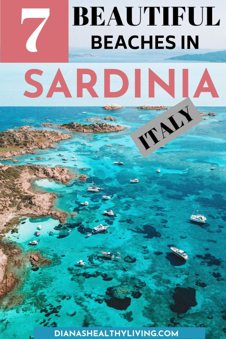 Best Beaches in Sardinia Italy Map