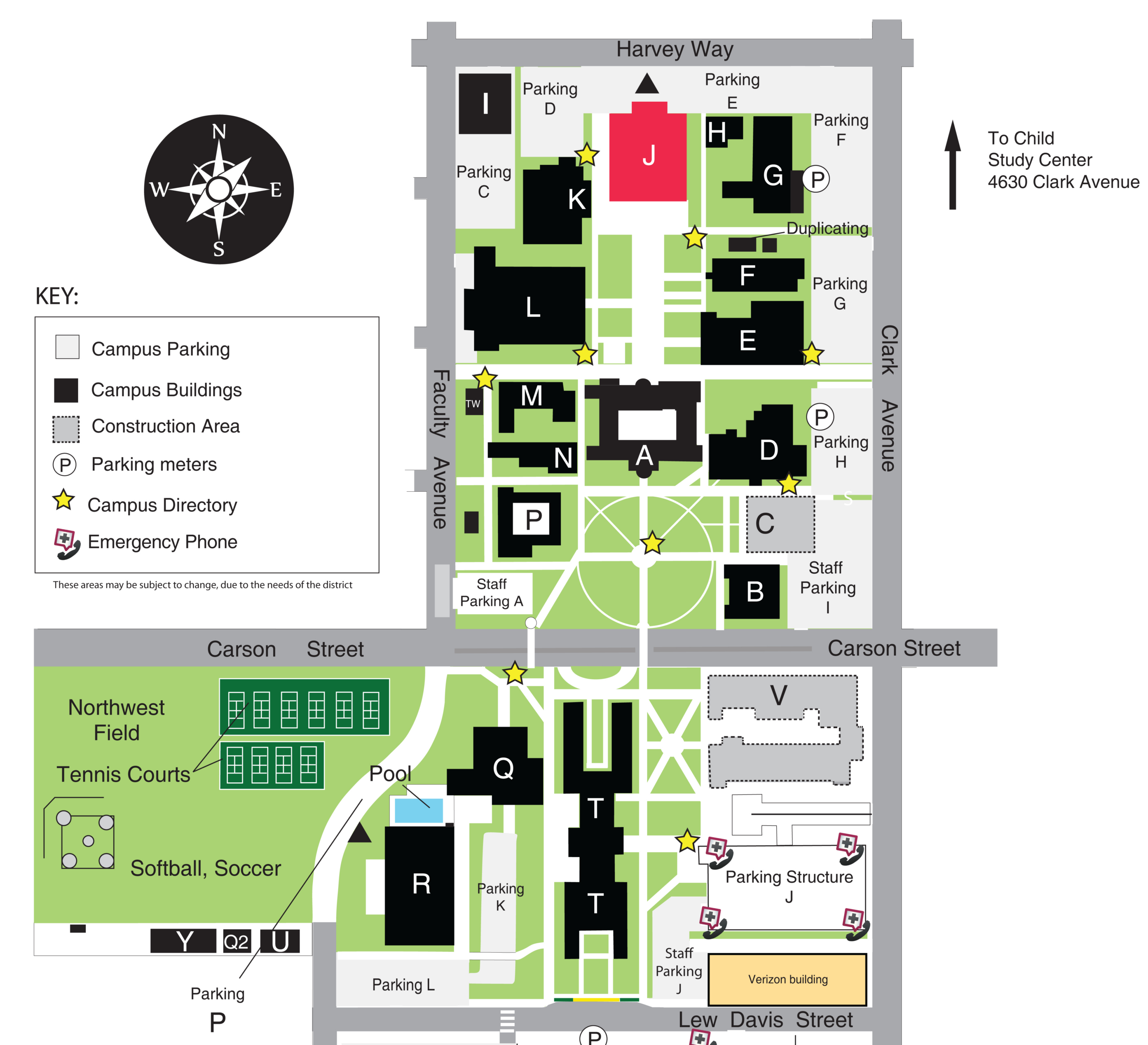 Best Arts Lac Campus Map 2015 - Best Arts Conference regarding Long Beach City College Map