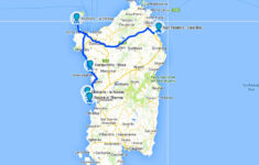 Best Beaches In Sardinia, Italy regarding Best Beaches In Sardinia Italy Map