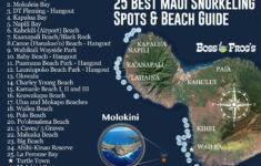 Best Maui Snorkeling And Beaches | Boss Frog'S Hawaii intended for Black Sand Beach Maui Map