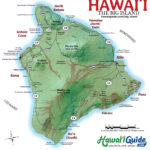 Big Island Hawaii Maps With Printable Road Map Intended For Big Island Hawaii Beaches Map