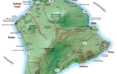 Big Island Hawaii Maps With Printable Road Map intended for Big Island Hawaii Beaches Map