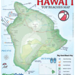 Big Island Top 30+ Beaches To Visit + Map | Big Island Beach Guide In Map Of Big Island Hawaii Beaches