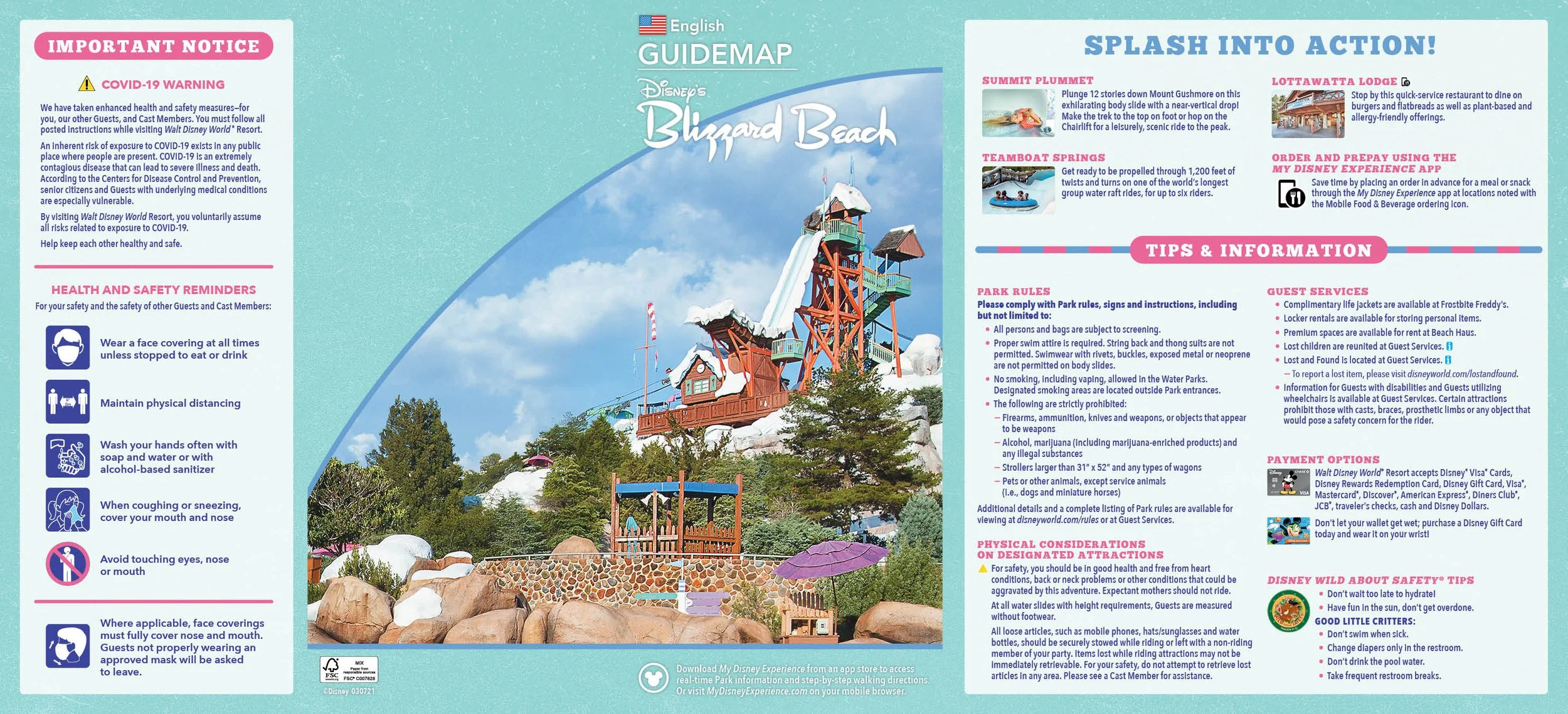 Blizzard Beach Map - Well Hello Magic within Blizzard Beach Water Park Map