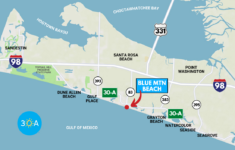 Blue Mountain Beach Access Opens To The Public After Major Repairs in Map Blue Mountain Beach Florida