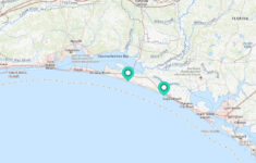 Blue Mountain Beach, Florida Mines | The Diggings™ throughout Map Blue Mountain Beach Florida