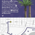 Boardwalk & Beach Bike Map – Downtown Long Beach Alliance Regarding Map Of Broadway On The Beach