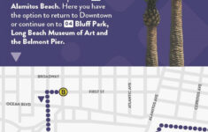 Boardwalk &amp; Beach Bike Map – Downtown Long Beach Alliance regarding Map Of Broadway On The Beach