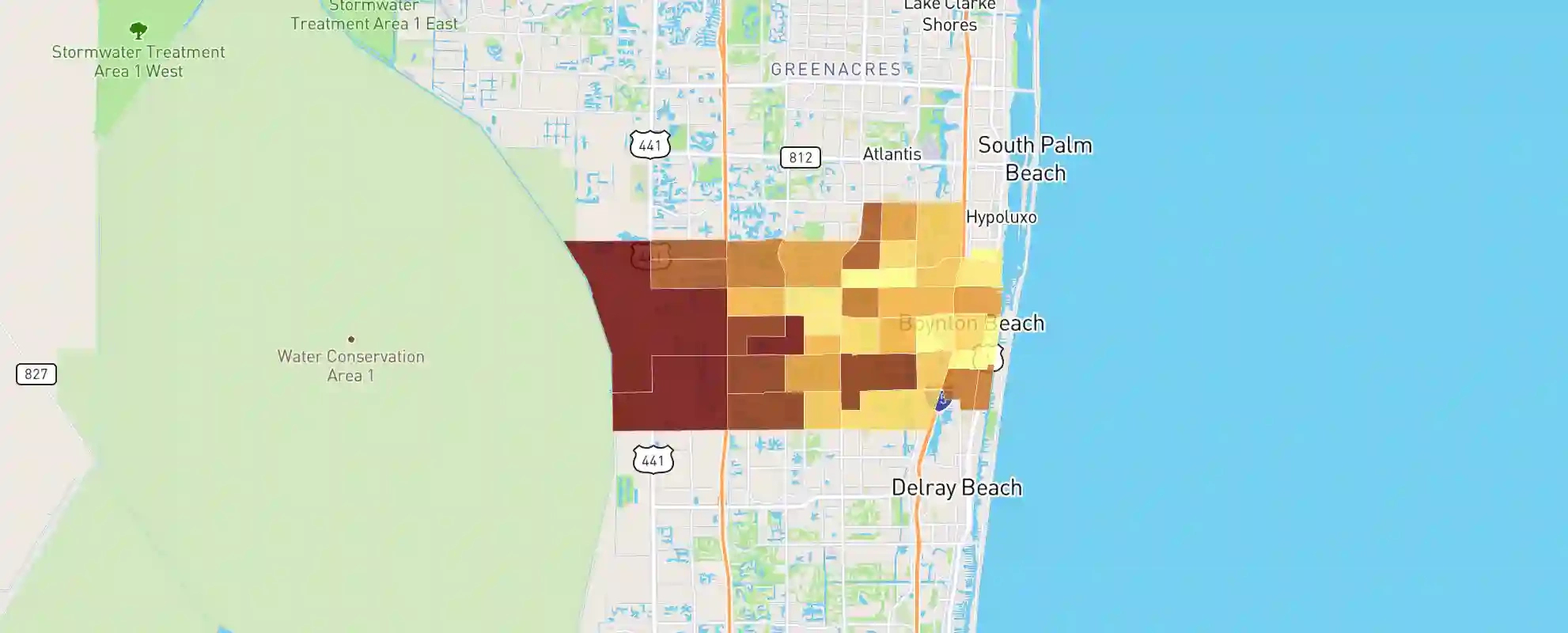 Boynton Beach, Fl Real Estate Market Data - Neighborhoodscout throughout Boynton Beach Fl Zip Code Map
