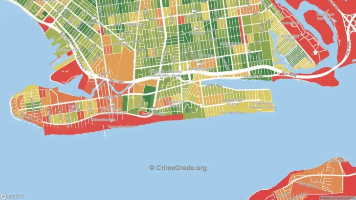 Brighton Beach New York Map