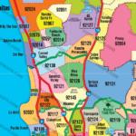 California Zip Code Maps   California Cali With Venice Beach Zip Code Map