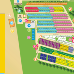 Campground Map | Cape Charles/Chesapeake Bay Koa Resort Pertaining To Virginia Beach Koa Campground Map
