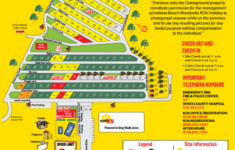 Campground Map - Indiana Beach in Map Of Indiana Beach Campground