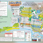 Campground Map   Indiana Beach Within Map Of Indiana Beach Campground