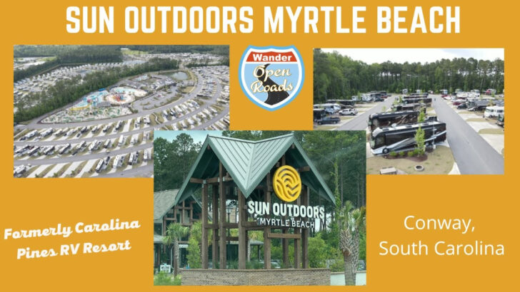 Sun Outdoors Myrtle Beach Map
