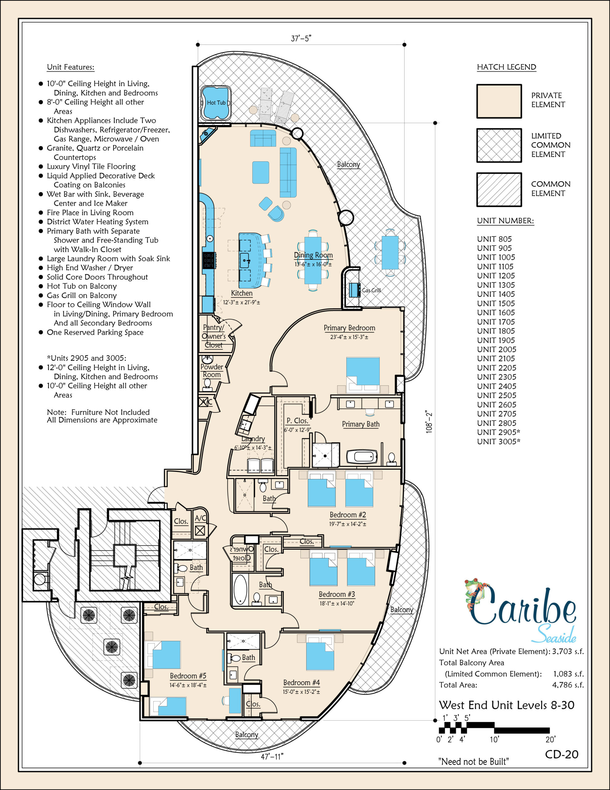 Caribe Seaside Condos For Sale | New Construction Condos with Map of Caribe Resort Orange Beach