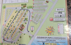 Carlsbad Rv Park &amp; Campground | Carlsbad, Nm | Ev Station within South Carlsbad Beach Camping Map