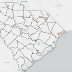 Carolina Fire Maps Show Where Wildfires Burn In North And South Throughout Fires Myrtle Beach Sc Map