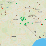 Carolina Fire Maps Show Where Wildfires Burn In North And South With Fires In Myrtle Beach Sc Today Map
