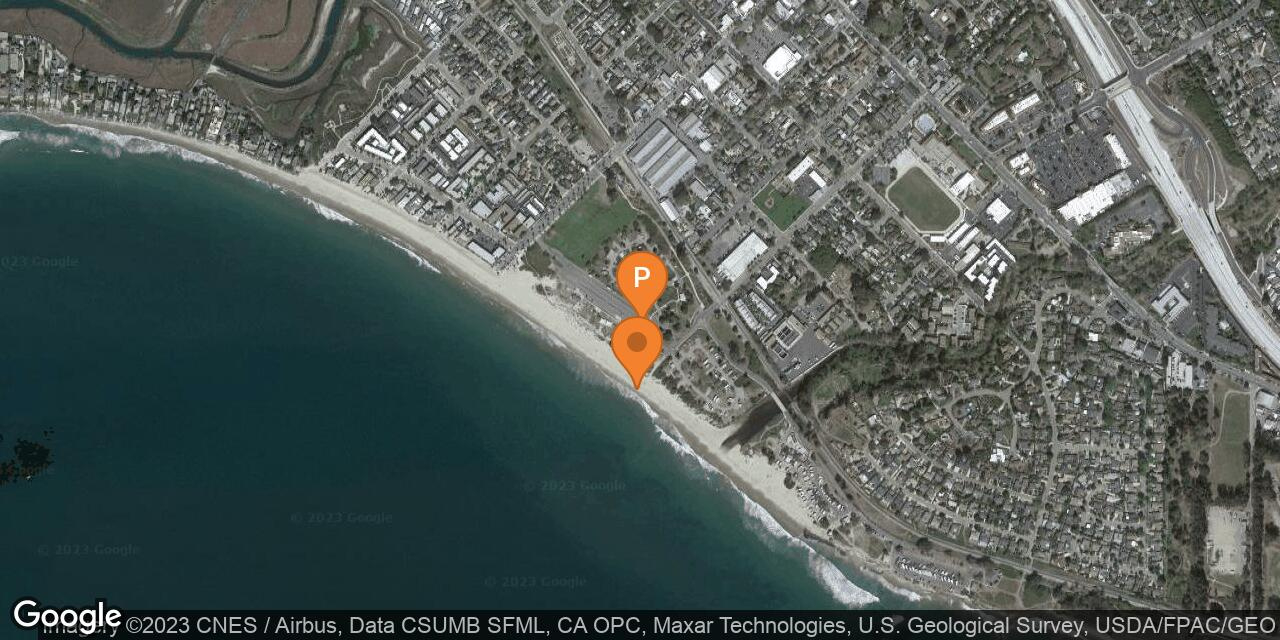 Carpinteria State Beach In Carpinteria, Ca - California Beaches for Carpinteria State Beach Maps of Campgrounds