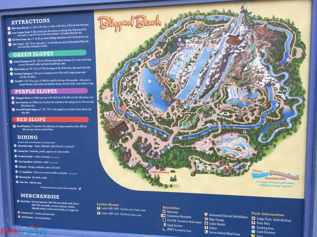 Category: Disney&amp;#039;S Blizzard Beach - Park Journey with Disney Blizzard Beach Water Park Map