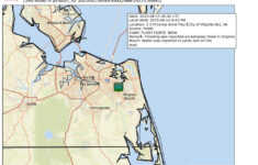 Cbs19 Weather Authority On X: "At 8:42 Pm Edt, 2 S Princess Anne intended for Virginia Beach Va Flood Zone Map