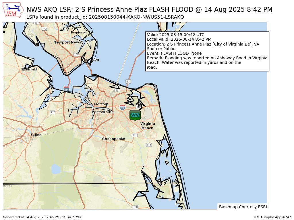 Cbs19 Weather Authority On X: "At 8:42 Pm Edt, 2 S Princess Anne intended for Virginia Beach Va Flood Zone Map