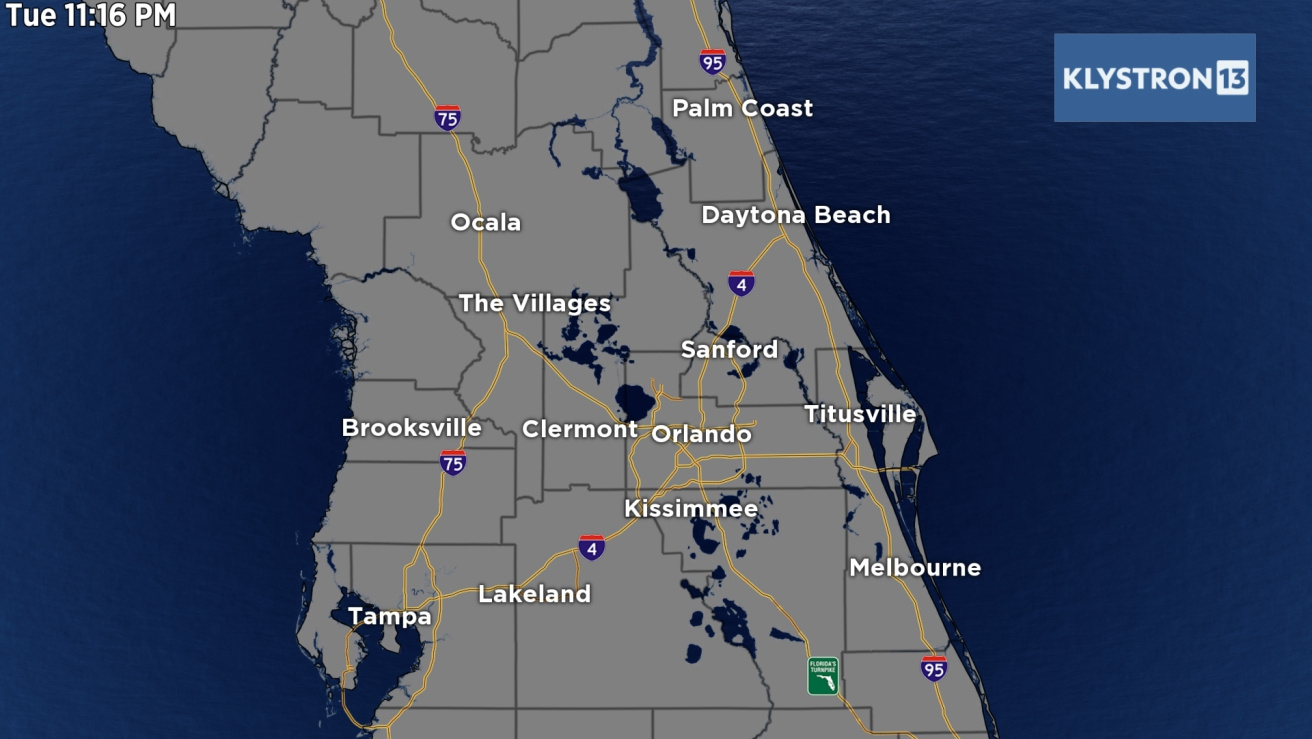Central Florida Countycounty Radar Maps | Stormtracker 13 throughout Weather Map Daytona Beach Fl