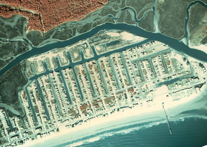 Map of Cherry Grove Beach Sc