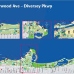 Chicago Beaches Map   Map Of Chicago Beaches (United States Of Within Map Of Beaches In Chicago