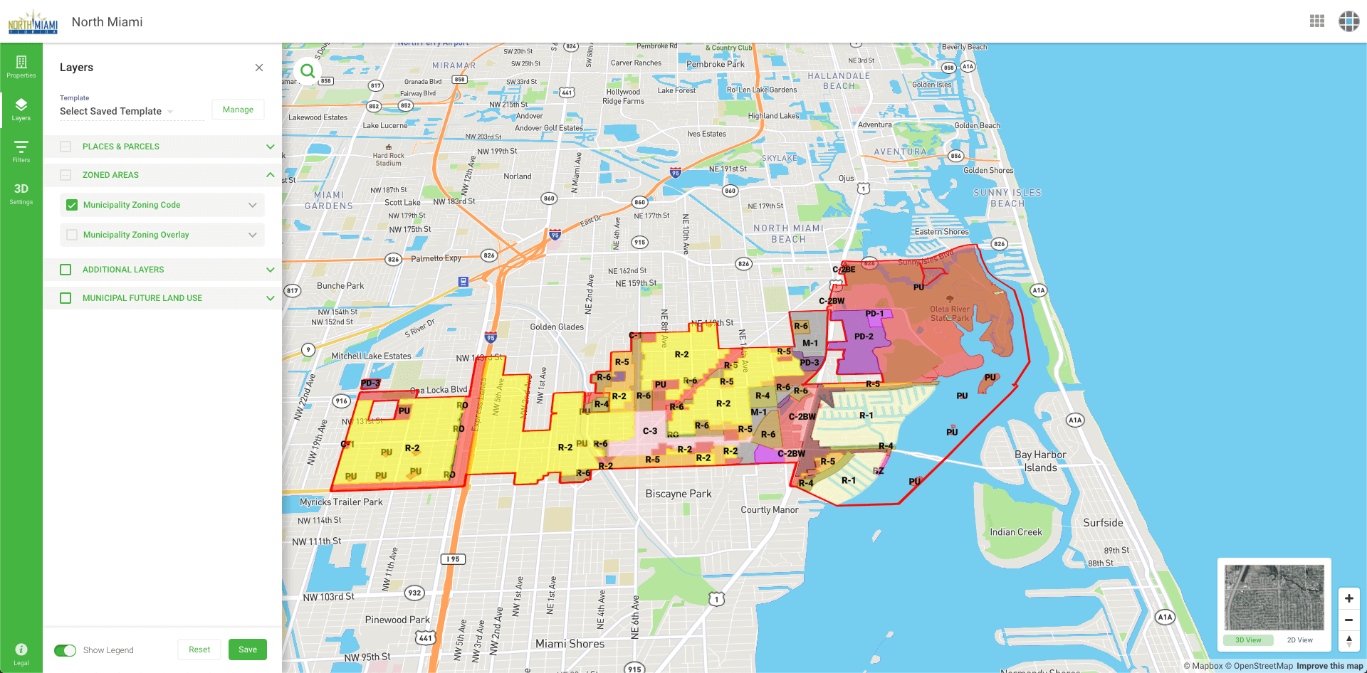 City Of North Miami Fl Zoning Code Ordinance | Gridics with Map Of North Miami Beach Fl