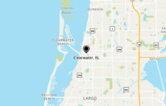 Clearwater, Fl Map &amp; Directions - Mapquest throughout Map of Clearwater Beach Fl