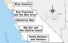 Coastal California | Moon Travel Guides intended for Map of Beaches in California