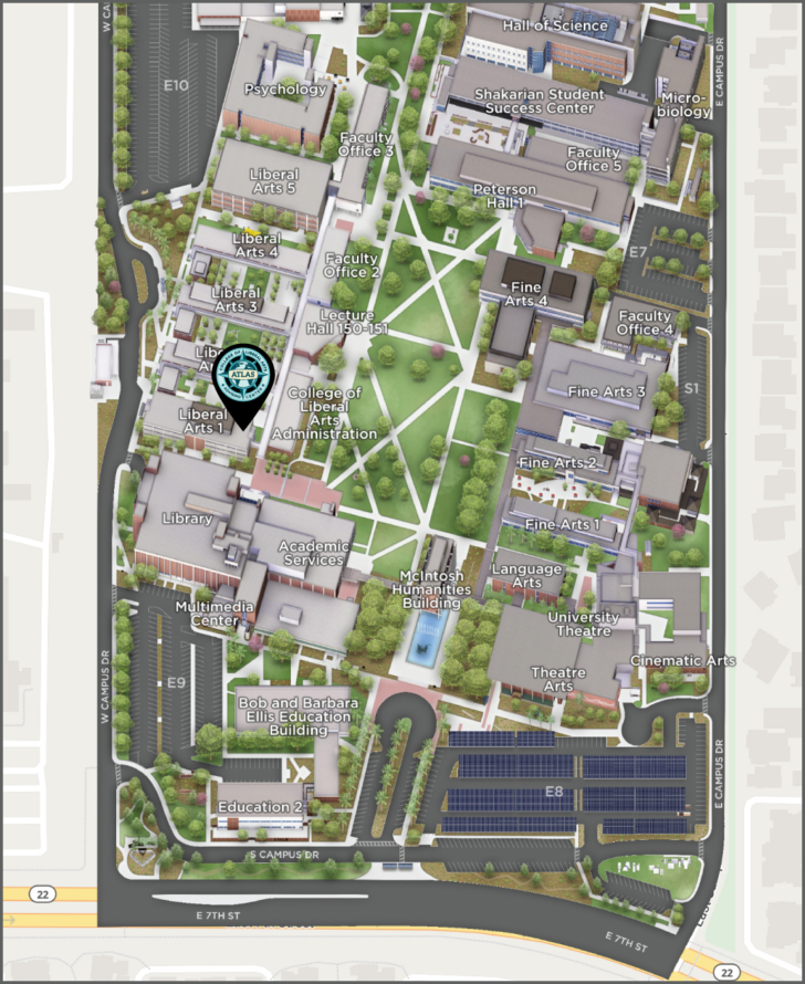 Cal State University Long Beach Campus Map