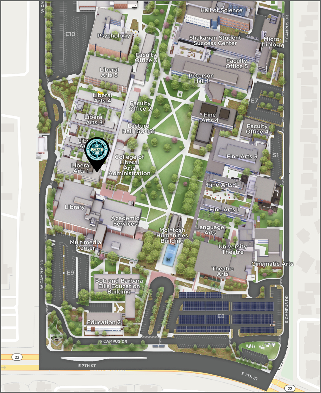 Contact | California State University Long Beach with regard to Cal State University Long Beach Campus Map